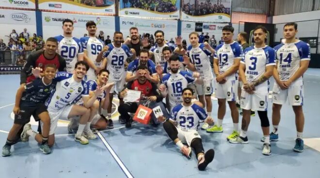 Handebol Taubaté comemora o sétimo estadual 1