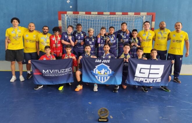 Handebol joseense de base comemora títulos 2