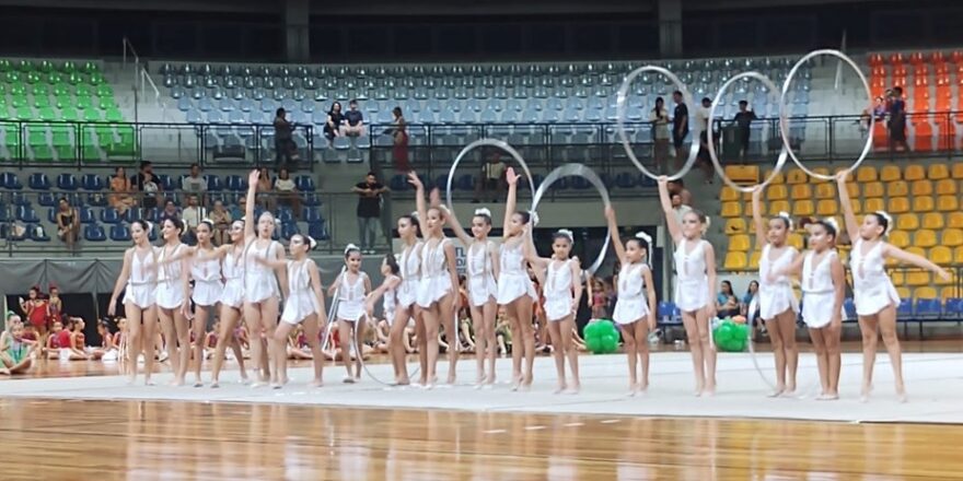 Ginástica rítmica será apresentada no Teatrão 1