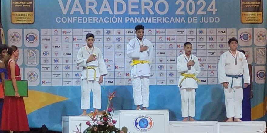 Revelações do judô joseense foram pódio em Cuba 1