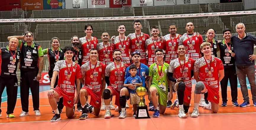 Vôlei Pinda conquista inédito título do sub-21 1