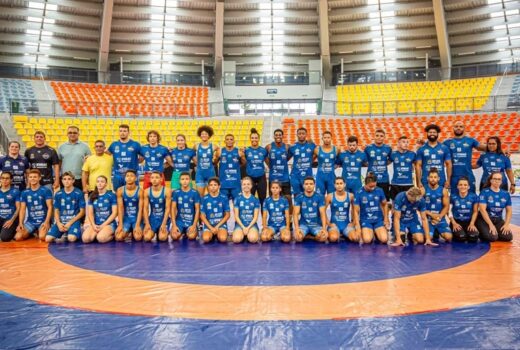 Wrestling joseense teve treino especial no Teatrão 3