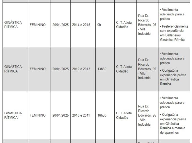 Seletivas do joseense Atleta Cidadão prosseguem 11 Seletivas do joseense Atleta Cidadão prosseguem 11