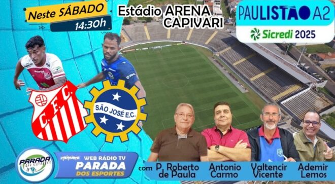 São José joga em Capivari e precisa pontuar 5