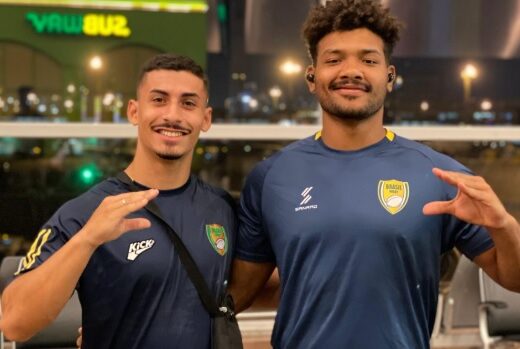 Jacareí Rugby comemora convocação de dupla 16