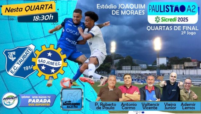 Times do Clássico do Vale têm jogadores voltando 2