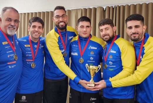 Goalball joseense comemora o tri que foi buscar 5