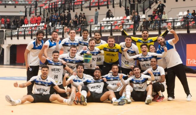 Handebol Taubaté festeja título da Libertadores 5