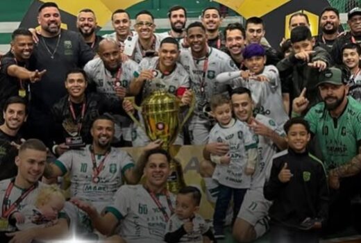 Pinda Futsal comemora bi na Liga Paulista 9