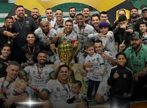 Pinda Futsal comemora bi na Liga Paulista 1