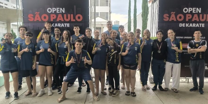 Karatê joseense traz medalhas do Paulista Open 1