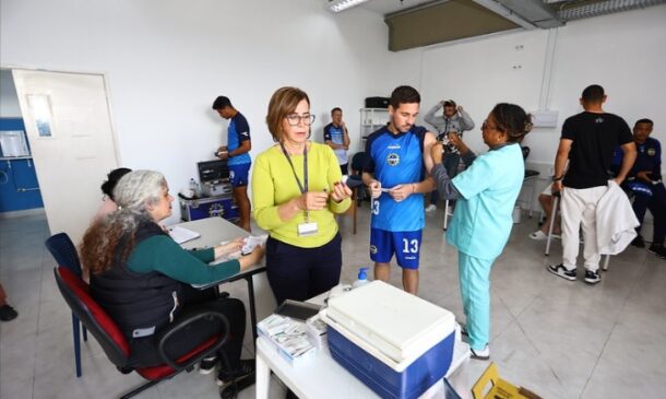 São José aproveita folga para receber vacina 1