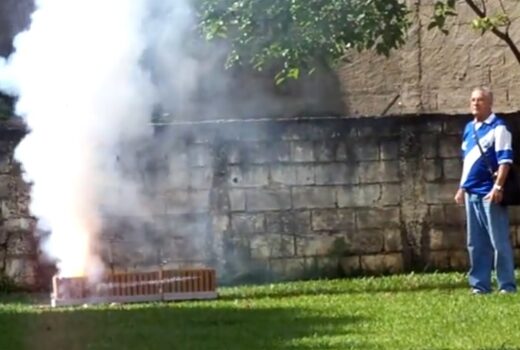 Taubaté está de luto pelo torcedor do foguetório 15