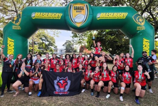 Jacareí Rugby comemora título feminino inédito 1
