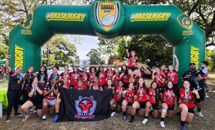 Jacareí Rugby comemora título feminino inédito 1