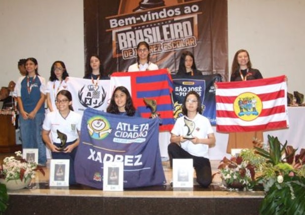Xadrez joseense festejou campeã em Minas 2