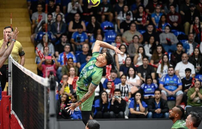 Vôlei São José ficou sem chances contra o líder 1