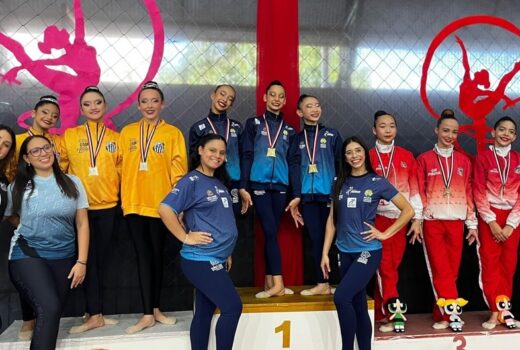 Ginástica rítmica joseense teve destaques em torneio 13