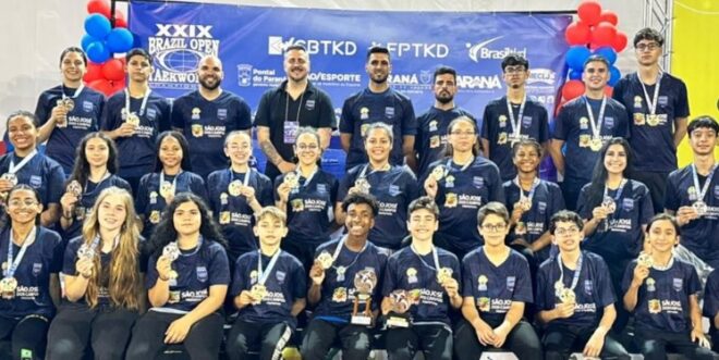 Taekwondo da região trouxe medalhas do Paraná 1