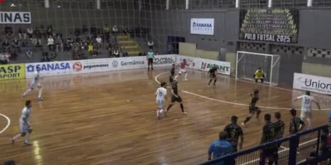Taubaté Futsal perde e fica fora do Paulista 1