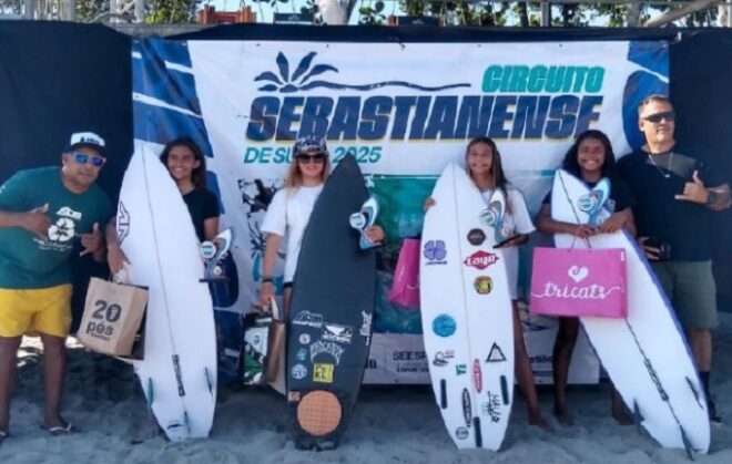 Surfe agita categorias de base em São Sebastião 2