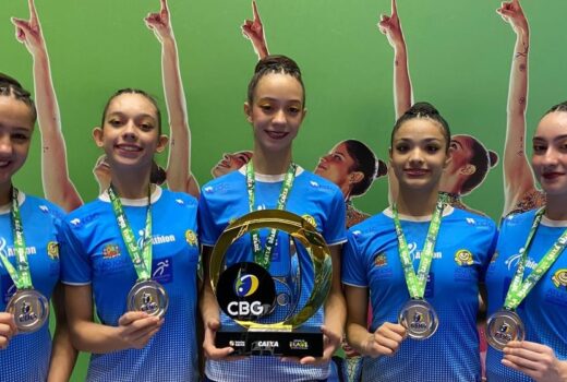 Ginástica joseense traz um vice de Brasileiro 6