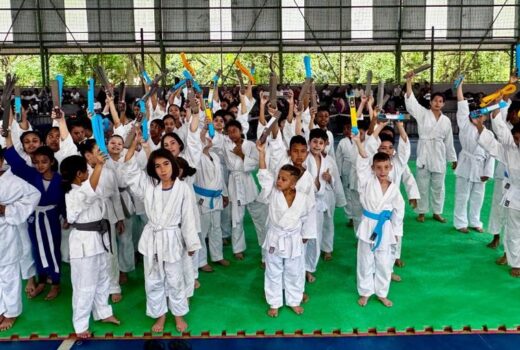 Judô teve festa de fim de temporada na Fundhas 10
