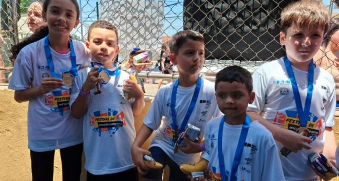 Festival de Iniciação Esportiva agitou estudantes 3