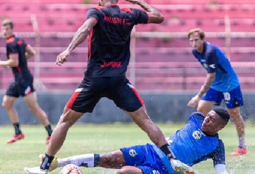 São José treinou contra o Paulista em Jundiaí 1