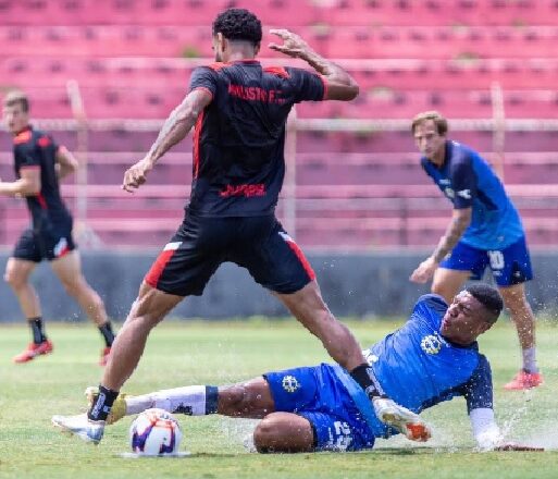 São José treinou contra o Paulista em Jundiaí 1
