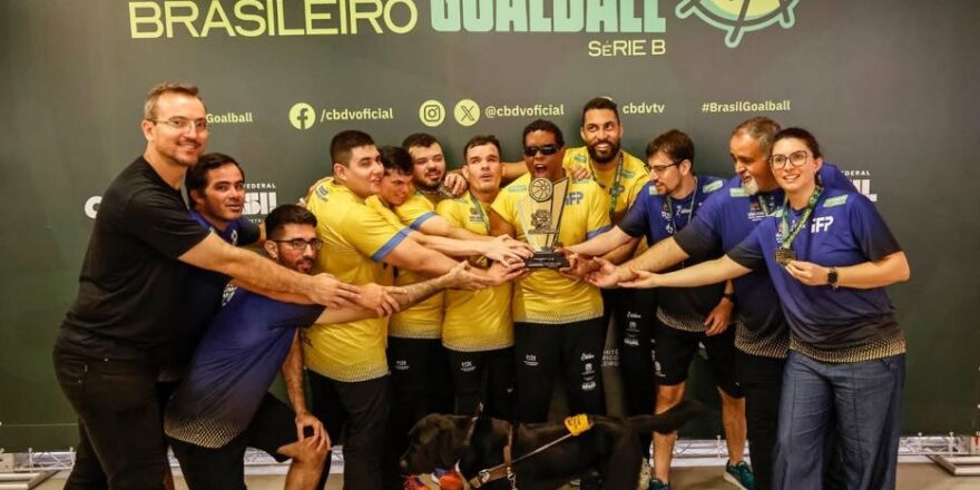 Goalball joseense festeja título com acesso à elite 1