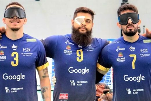 Goalball joseense tem trio com a Seleção no Japão 1