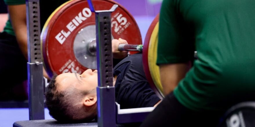 Halterofilismo paralímpico de Taubaté traz medalha 1