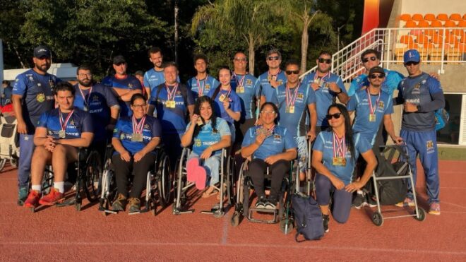 Paratletismo taubateano comemora título coletivo 5