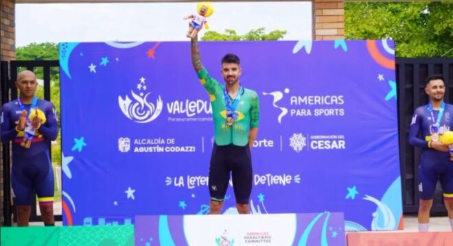 Ciclista de Pinda na Seleção conquista ouros 16