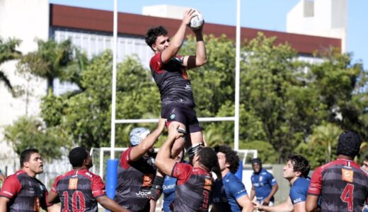 Jacareí Rugby comemora vantagem para a semifinal 17