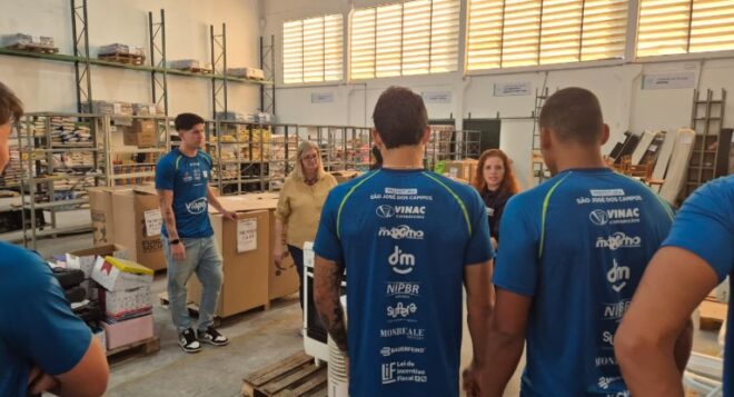 Vôlei São José visitou instituição parceira 1